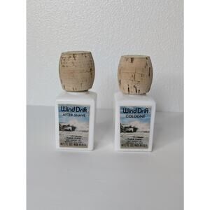 English Leather Men’s After Shave & Cologne 2oz Set Vintage Used Half Full